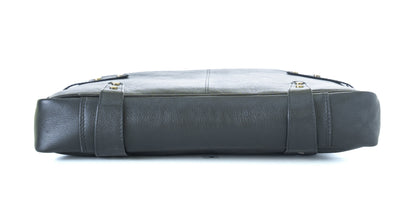 Green Hide Stratus Leather Laptop Bag