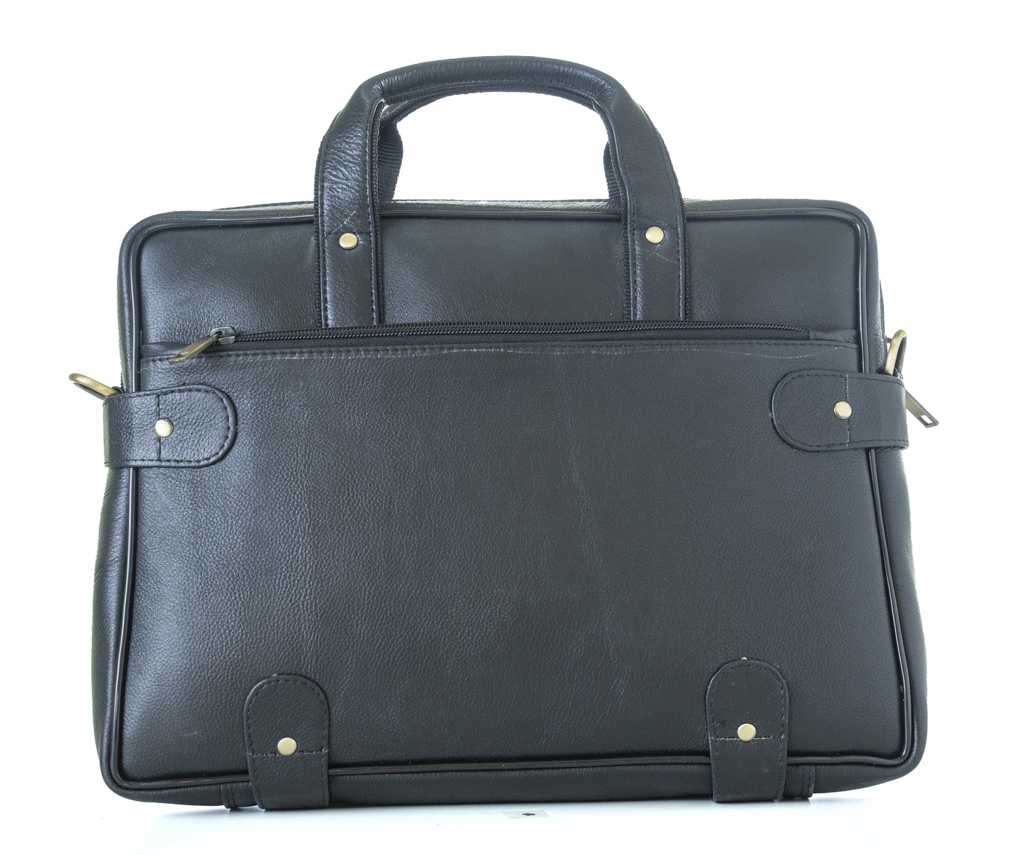 Green Hide Stratus Leather Laptop Bag