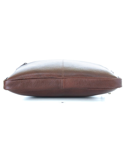 Green Hide Axiom Leather Laptop Bag