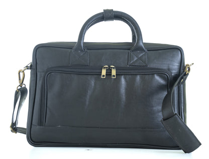 Green Hide Verve Leather Laptop Bag