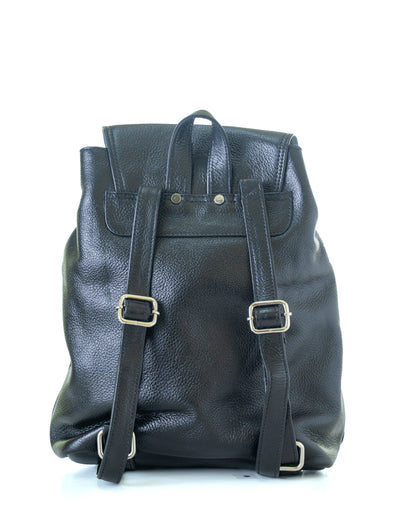 Green Hide Aureo Leather Ladies Backpack
