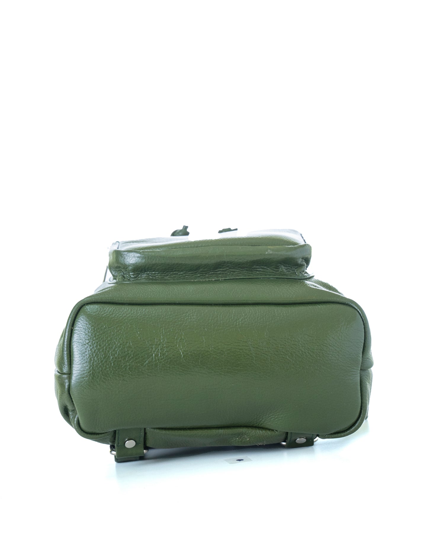 Green Hide Aureo Leather Ladies Backpack