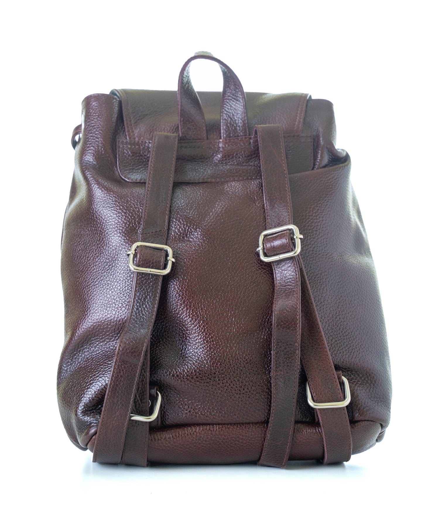 Green Hide Aureo Leather Ladies Backpack