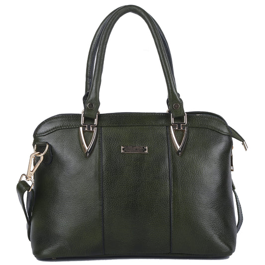 Green Hide Kanoa Leather Ladies Bag