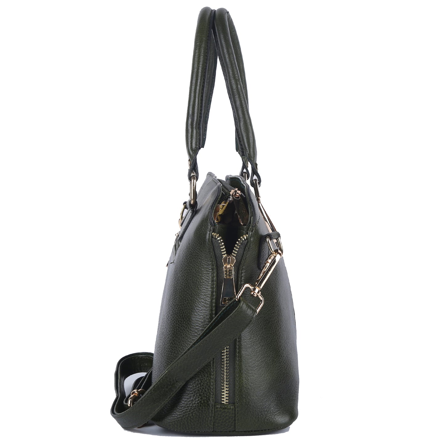Green Hide Kanoa Leather Ladies Bag