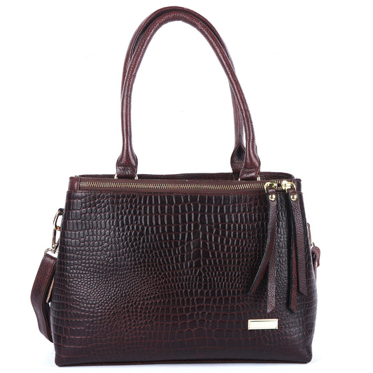 Green Hide Tiva Leather Ladies Bag