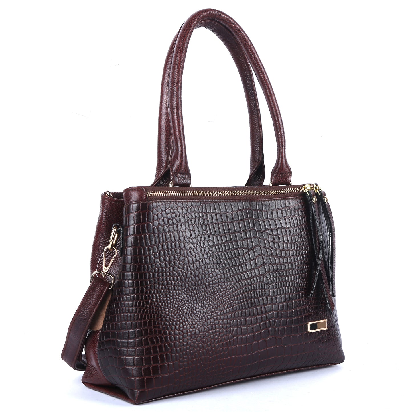 Green Hide Tiva Leather Ladies Bag