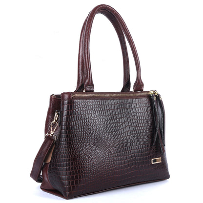 Green Hide Tiva Leather Ladies Bag