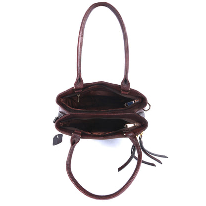 Green Hide Tiva Leather Ladies Bag