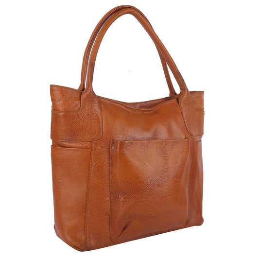 Green Hide Zenya Leather Ladies Bag