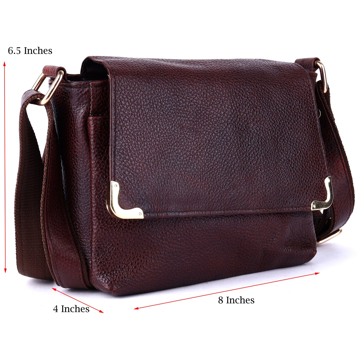 Green Hide Kavya Leather Ladies Sling Bag
