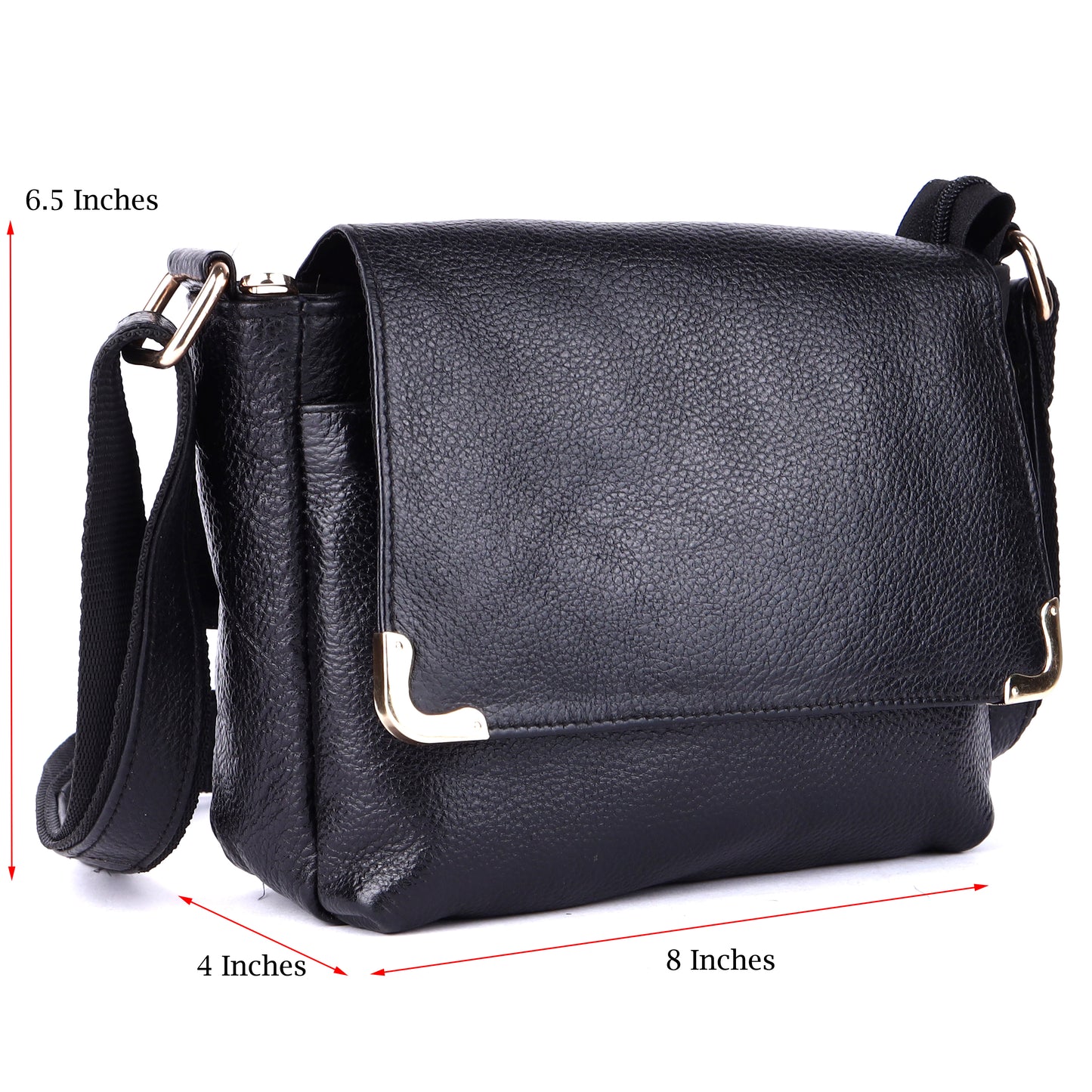 Green Hide Kavya Leather Ladies Sling Bag