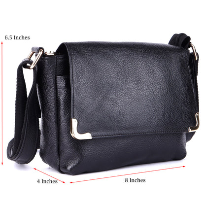 Green Hide Kavya Leather Ladies Sling Bag