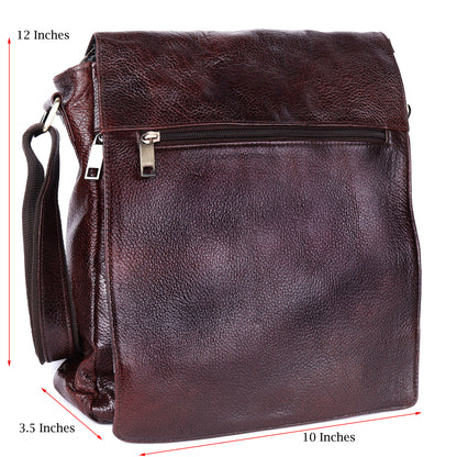 Green Hide Calista Leather Sling Bag