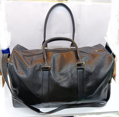 Green Hide Trenox Leather Duffle Bag
