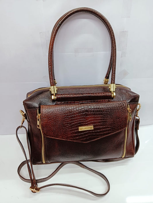 Green Hide Ishari Leather Ladies Bag