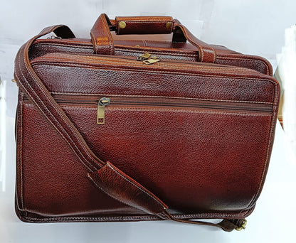 Green Hide Arvenor Leather Laptop Bag