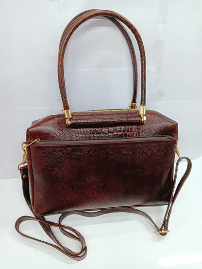 Green Hide Ishari Leather Ladies Bag