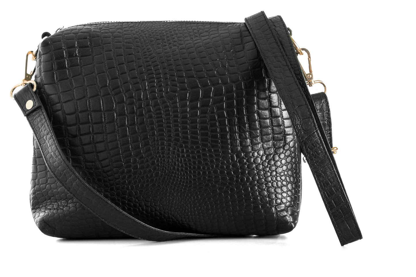 Green Hide Sira Leather Ladies Sling Bag