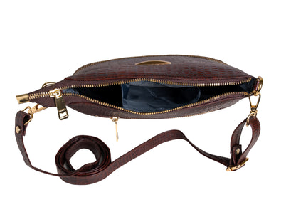 Green Hide Nayara Leather Ladies Sling Bag
