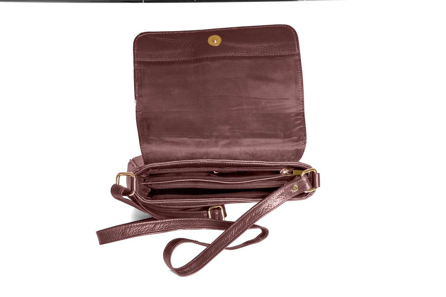 Green Hide Nivriti Leather Ladies Sling Bag