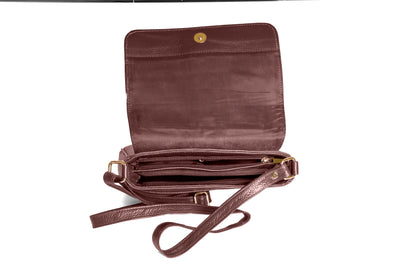 Green Hide Nivriti Leather Ladies Sling Bag