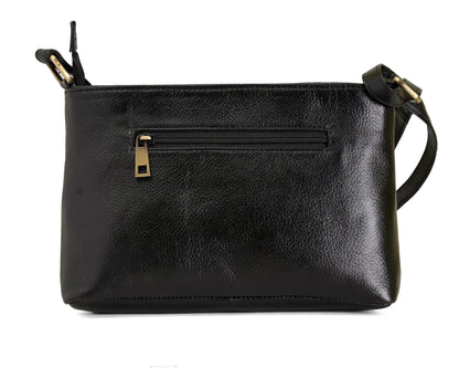 Green Hide Ziva Zest Leather Ladies Sling Bag
