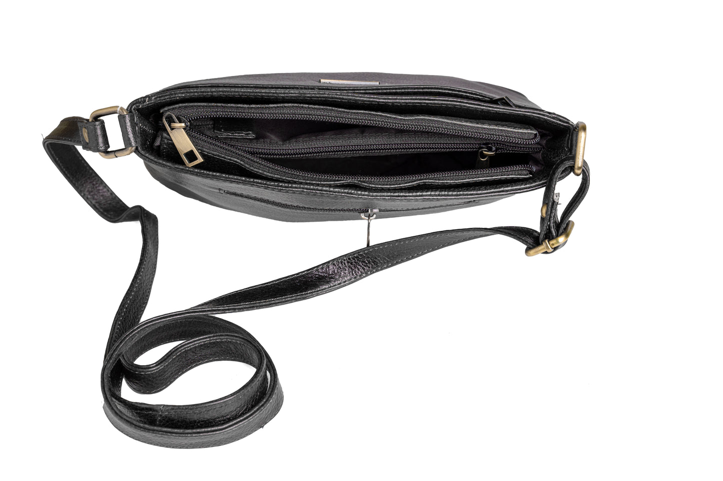Green Hide Ziva Zest Leather Ladies Sling Bag