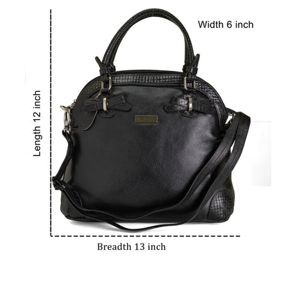 Green Hide Rivaah Leather Ladies Bag