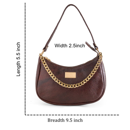 Green Hide Layna Leather Ladies Sling Bag