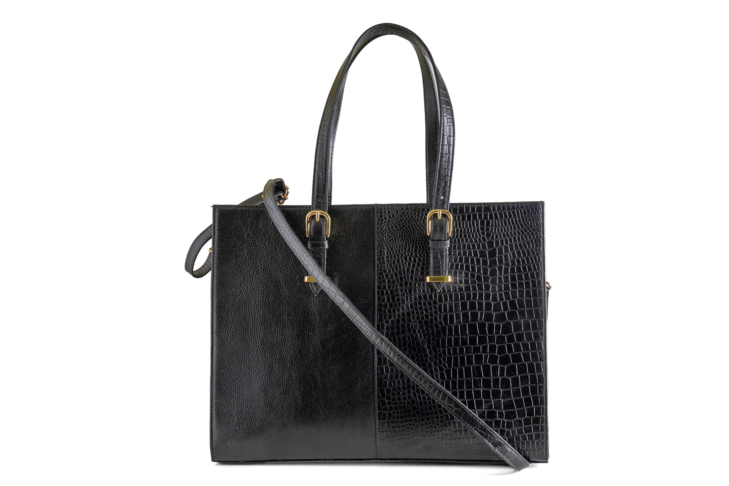 Green Hide Varnica Leather Ladies Bag