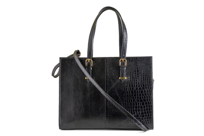 Green Hide Varnica Leather Ladies Bag