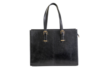 Green Hide Varnica Leather Ladies Bag