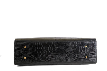 Green Hide Varnica Leather Ladies Bag