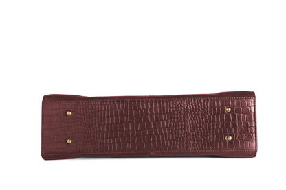 Green Hide Varnica Leather Ladies Bag