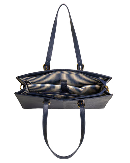 Green Hide Varnica Leather Ladies Bag