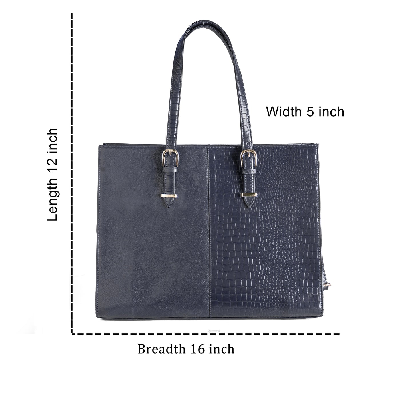 Green Hide Varnica Leather Ladies Bag