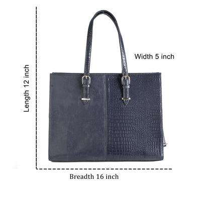 Green Hide Varnica Leather Ladies Bag
