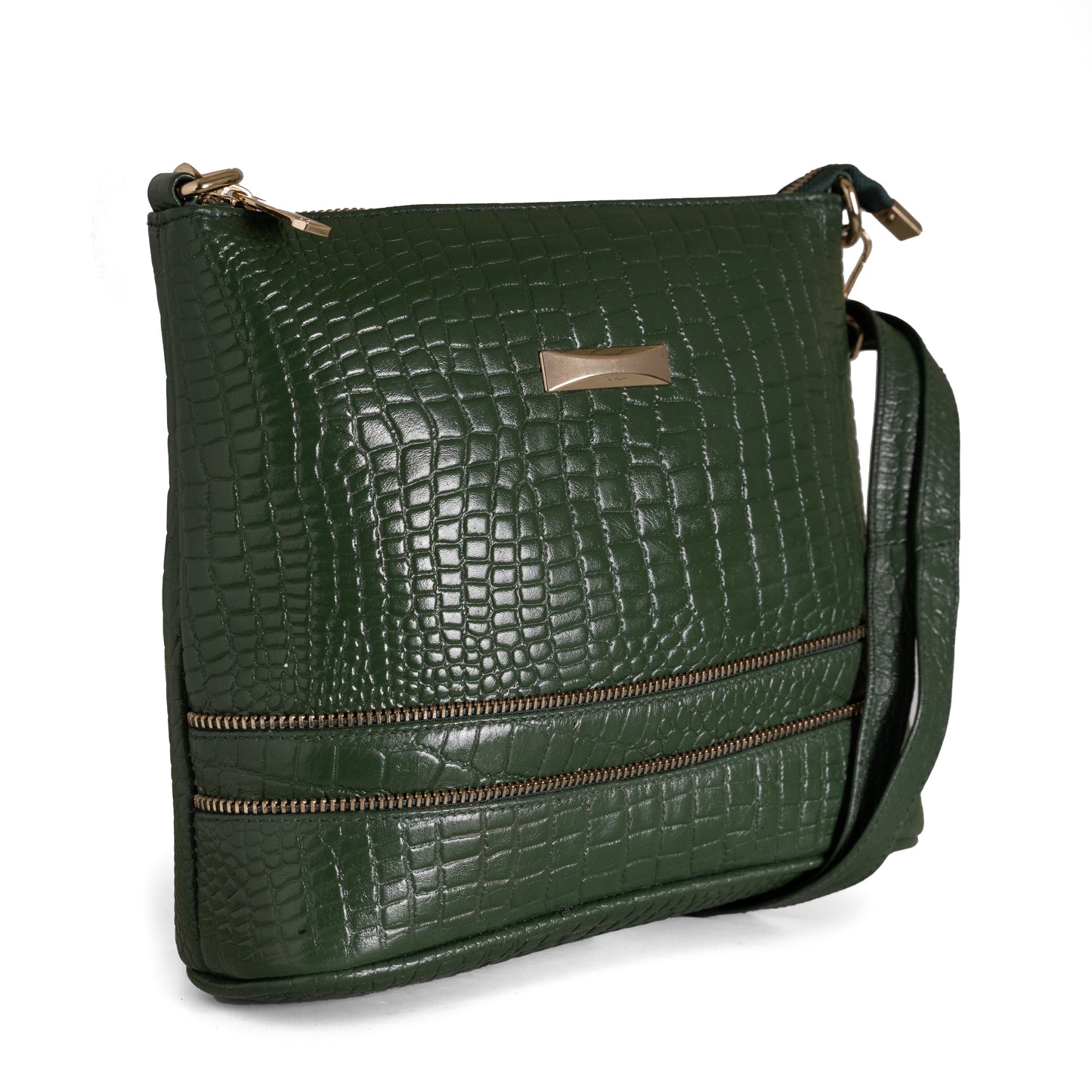 Green Hide Nayara Leather Ladies Sling Bag