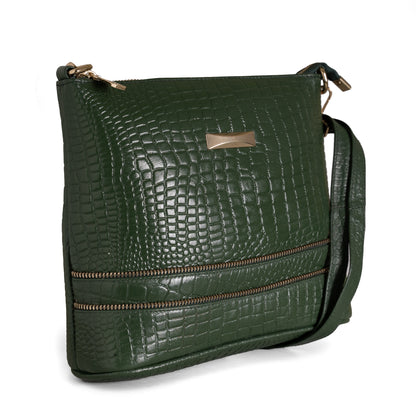 Green Hide Nayara Leather Ladies Sling Bag
