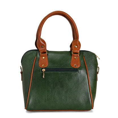 Green Hide Valisha Leather Ladies Bag