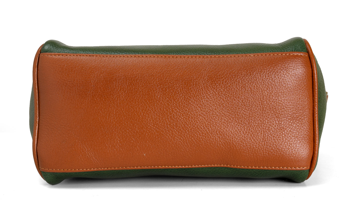 Green Hide Valisha Leather Ladies Bag