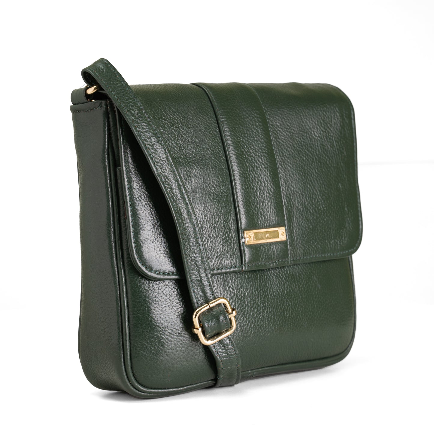 Green Hide Nivriti Leather Ladies Sling Bag