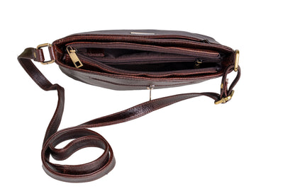 Green Hide Ziva Zest Leather Ladies Sling Bag