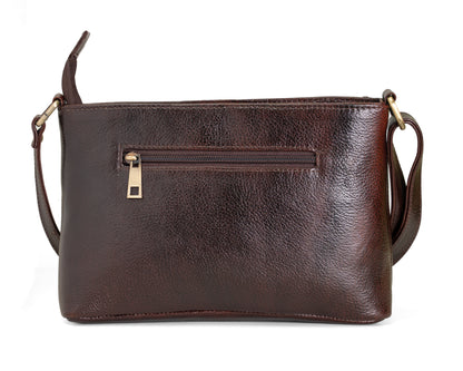 Green Hide Ziva Zest Leather Ladies Sling Bag