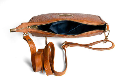 Green Hide Kayra Leather Ladies Sling Bag