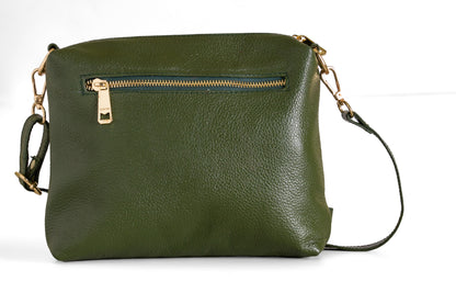Green Hide Sira Leather Ladies Sling Bag