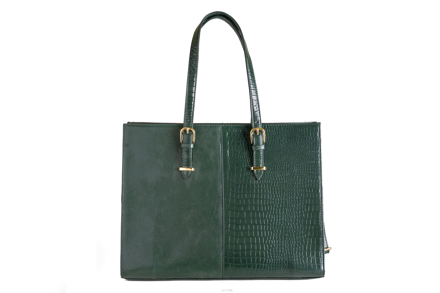 Green Hide Varnica Leather Ladies Bag